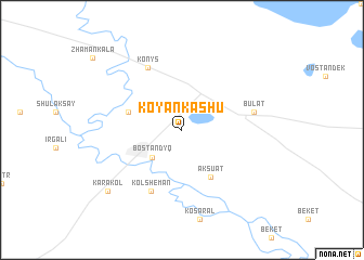 map of Koyan-Kashu