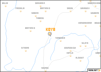map of Koya