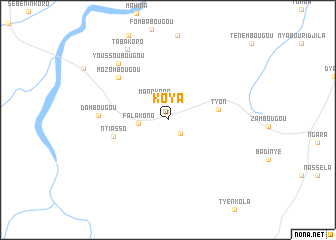 map of Koya
