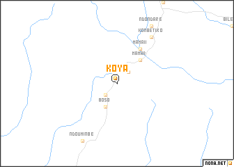 map of Koya