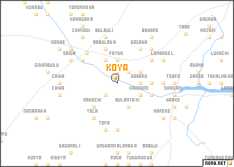 map of Koya