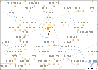 map of Koya