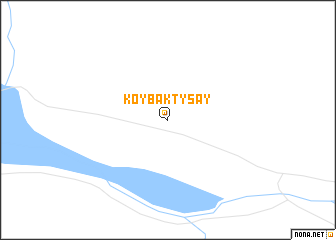 map of Koybaktysay