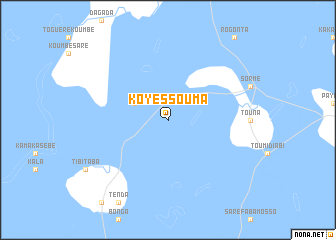 map of Koyéssouma