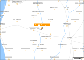 map of Koy Gorou