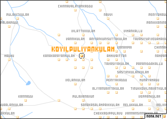 map of Koyilpuliyankulam