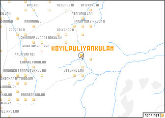 map of Koyilpuliyankulam