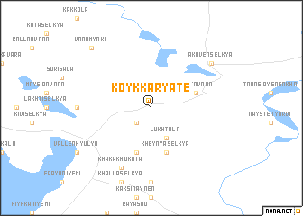 map of Koykkaryate