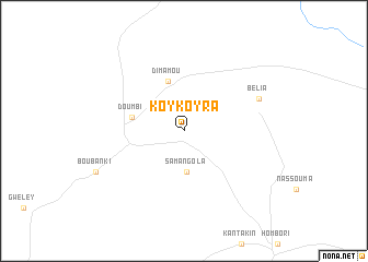 map of Koykoyra