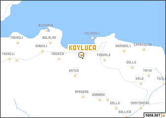 map of Koyluca