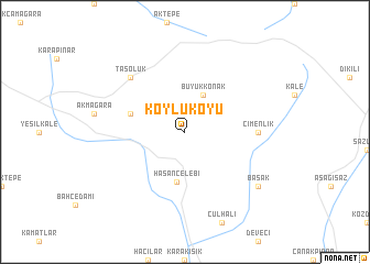 map of Köylüköyü