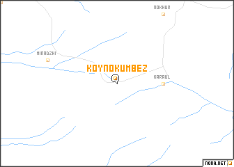 map of Koyno-Kumbez