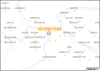 map of Koynov Trap