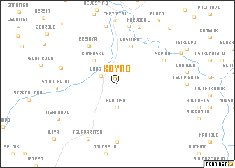 map of Koyno