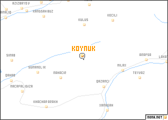 map of Köynük