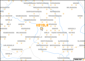 map of Koyola