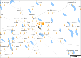 map of Koyo