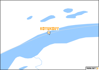 map of Koyukovy