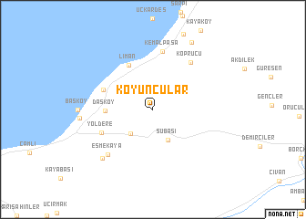 map of Koyuncular