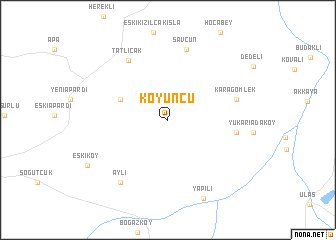 map of Koyuncu