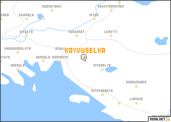 map of Koyvuselka