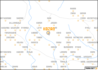 map of Kozan