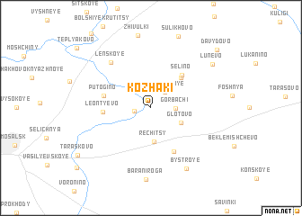 map of Kozhaki