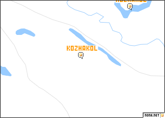 map of Kozhakolʼ