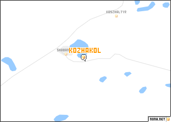 map of Kozhakolʼ