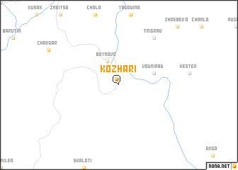 map of Kozhari