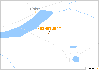 map of Kozha-Tugay