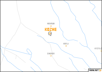 map of Kozhe