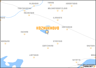 map of Kozhukhovo