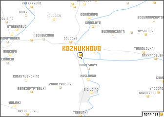 map of Kozhukhovo