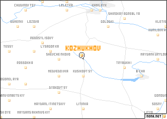 map of Kozhukhov