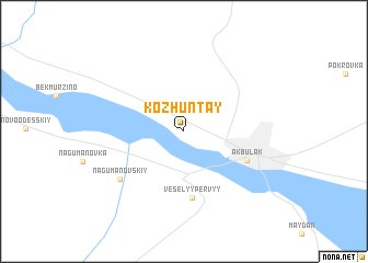 map of Kozhuntay