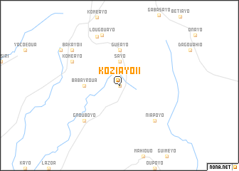 map of Koziayo II