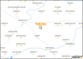 map of Koziki