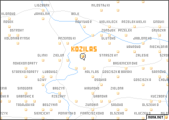 map of Kozi Las