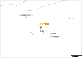 map of Kozitsyno