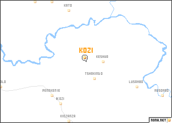 map of Kozi