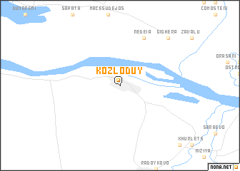 map of Kozloduy