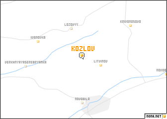 map of Kozlov