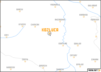 map of Kozluca