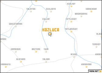 map of Kozluca