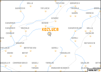 map of Kozluca