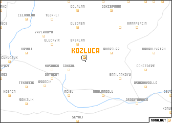 map of Kozluca