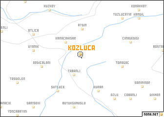 map of Kozluca