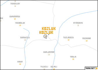map of Kozluk