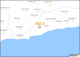 map of Kozlu